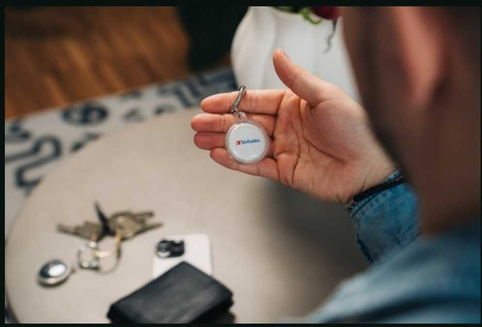 Verbatim My Finder Coin Bluetooth juoda balta - daiktų ieškiklis 2vnt MYFC-02BW 32134