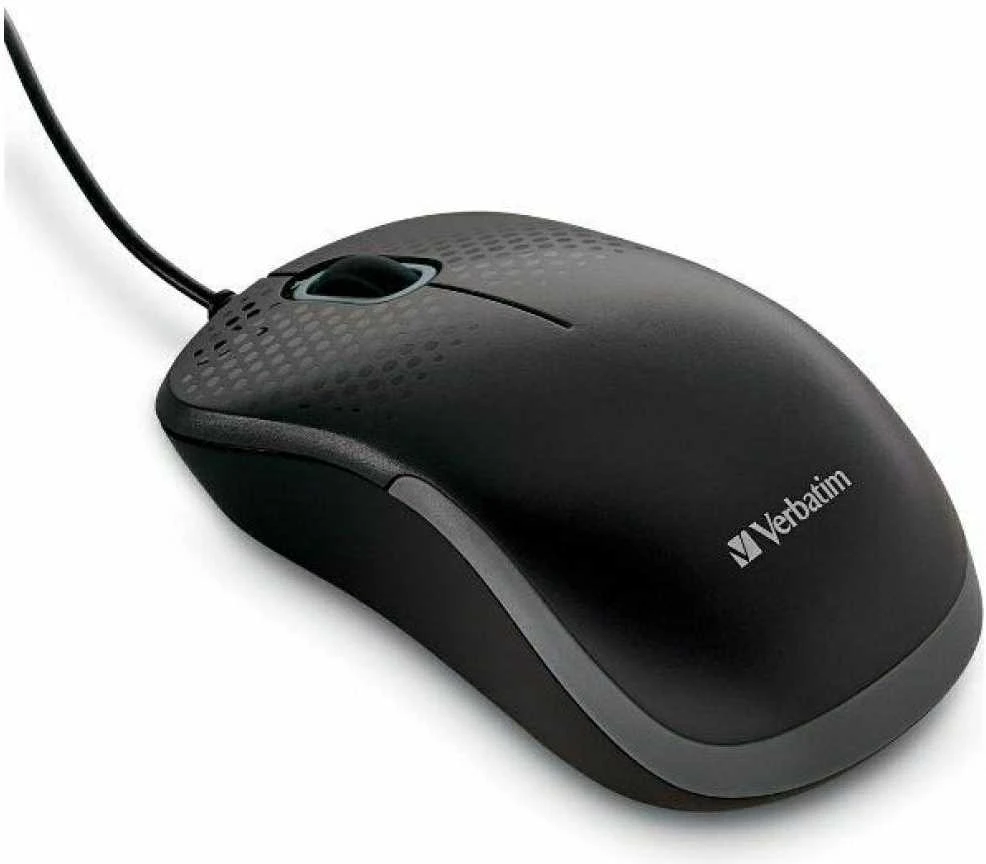 Verbatim Silent Optinė pelė USB-A 1000 dpi juodas 49024
