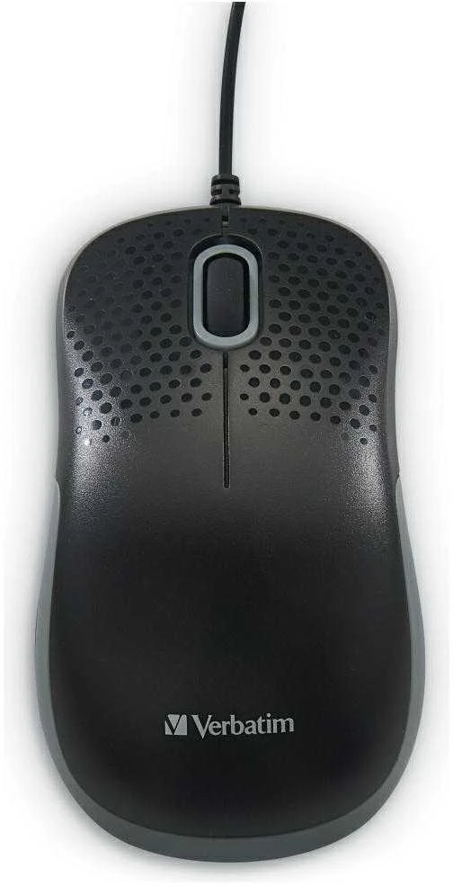 Verbatim Silent Optinė pelė USB-A 1000 dpi juodas 49024