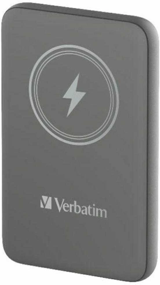 „Verbatim“ belaidis magnetinis išorinis akumuliatorius „n' Go“ 15 W 10000 mAh pilkas 32249