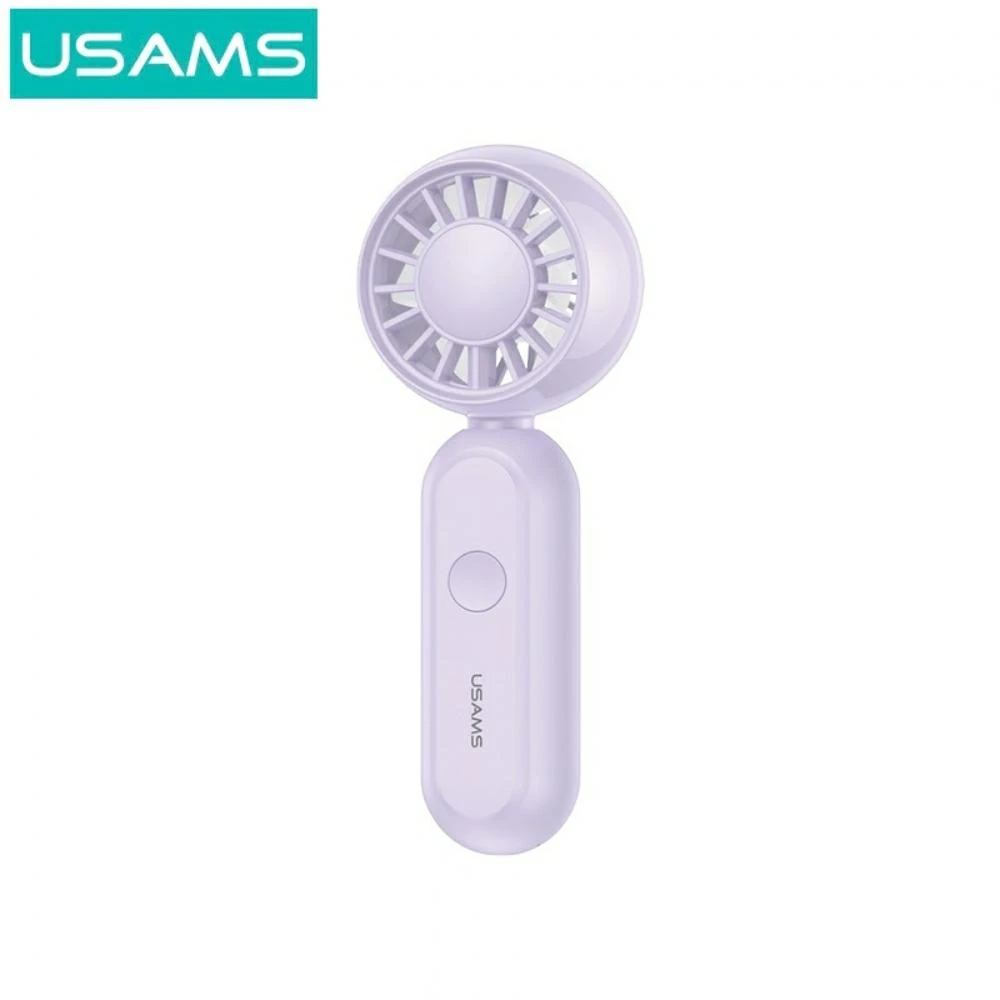 Wiatrak rankinis USAMS Folding ZB365 1200mAh violetinė