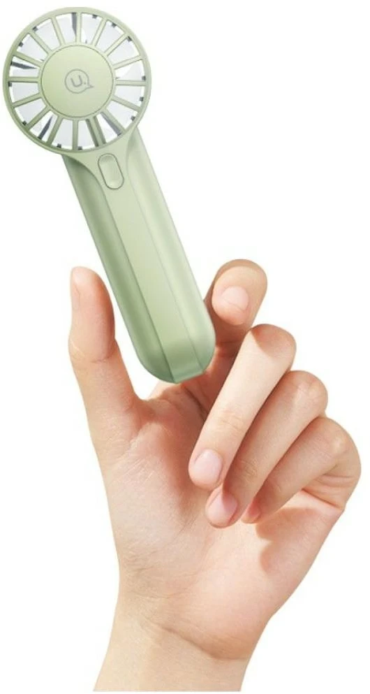 Ventiliatorius Wiatrak rankinis USAMS Mini ZB288 1200mAh žalia