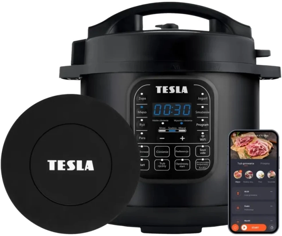 Daugiafunkcis elektrinis greitpuodis TESLA EliteCook K70 Ultra