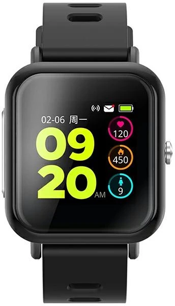 Išmanusis laikrodis Xqisit XQISIT Premium Active WatchInteligentny zegarek juoda/juodas 38502