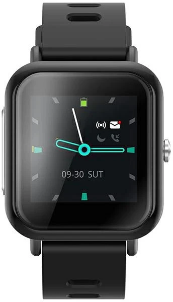 Išmanusis laikrodis Xqisit XQISIT Premium Active WatchInteligentny zegarek juoda/juodas 38502