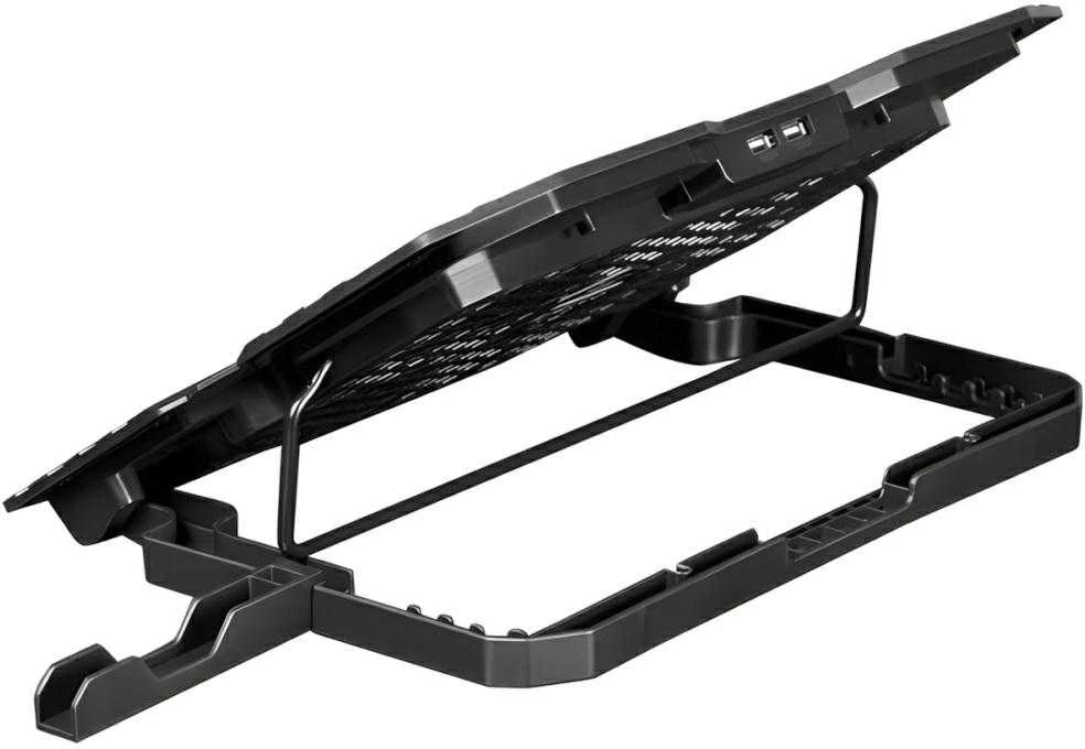 XTRIKE ME Nešiojamas kompiuteris Cooling Pad with Built-in Phone Holder FN-813 Juodas