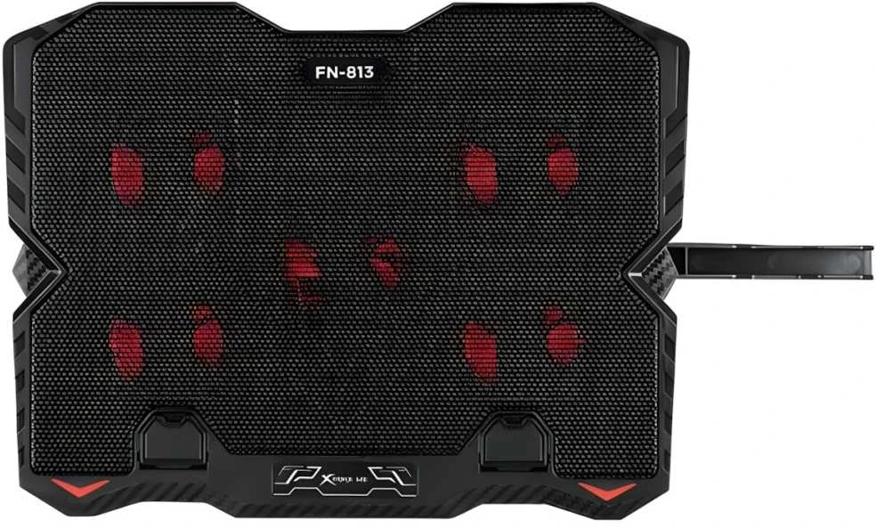 XTRIKE ME Nešiojamas kompiuteris Cooling Pad with Built-in Phone Holder FN-813 Juodas