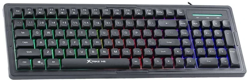 Klaviatūra žaidimams XTRIKE ME KB-309 BK juoda