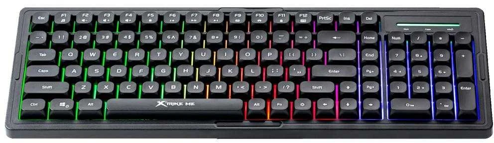 Klaviatūra žaidimams XTRIKE ME KB-309 BK juoda