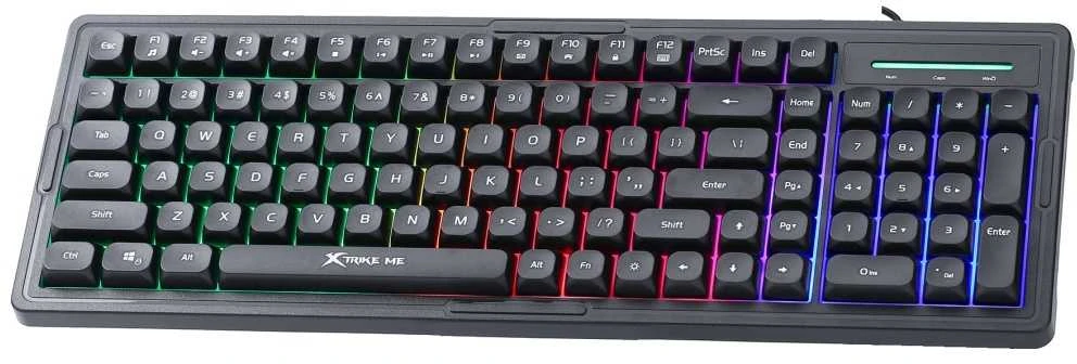 Klaviatūra žaidimams XTRIKE ME KB-309 BK juoda