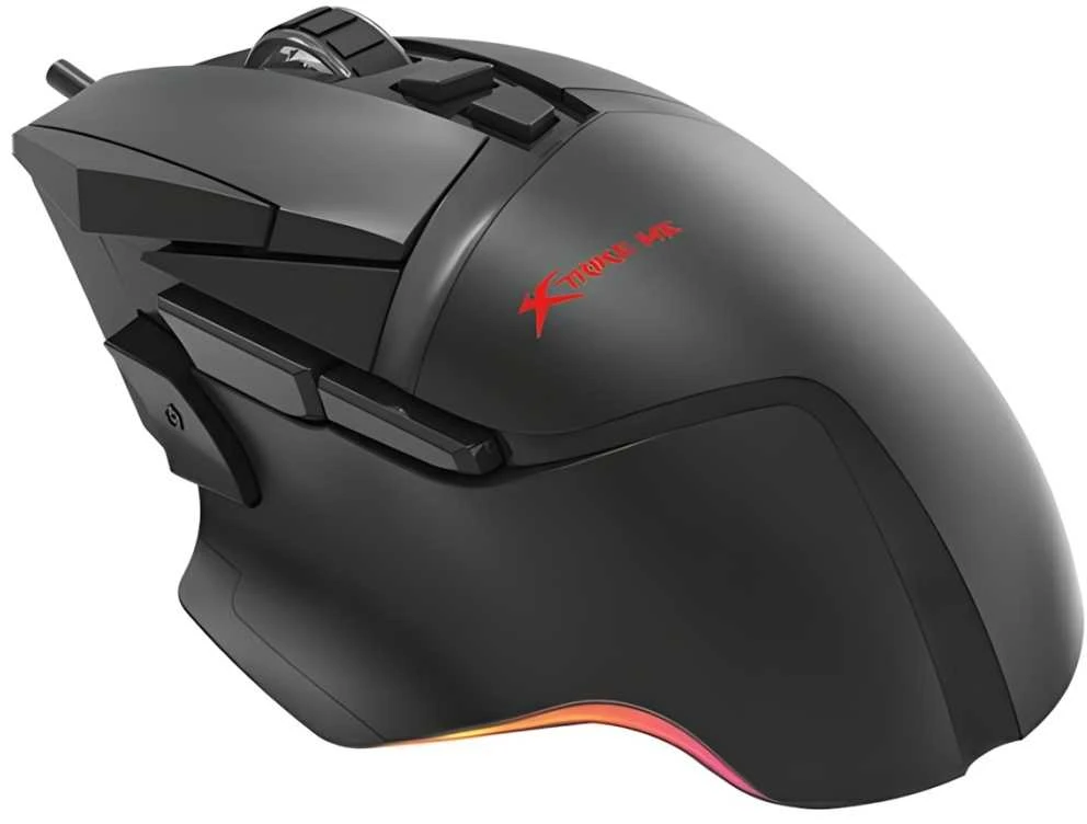 XTRIKE ME Pelė su laidu žaidimams GM-520 Juodas