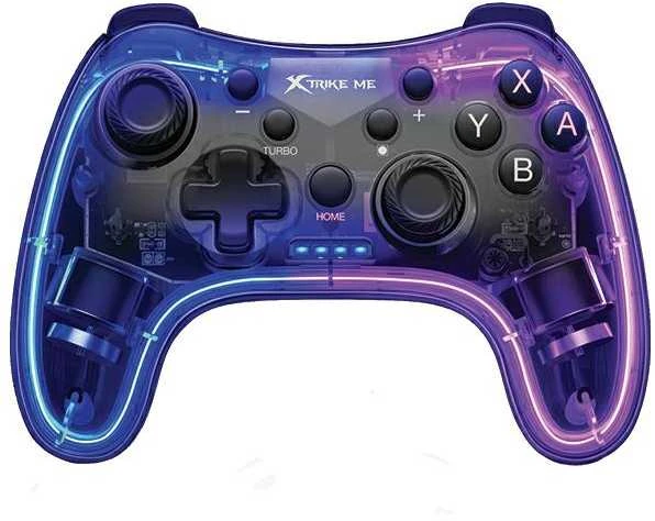 XTRIKE ME Universalus Bluetooth žaidimų valdiklis GP-52 juoda/juodas