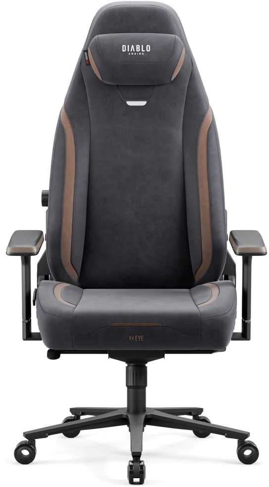 Diablo Chairs Diablo X-Eye 2.0 Normal Size Soft Juodas ergonominė kėdė