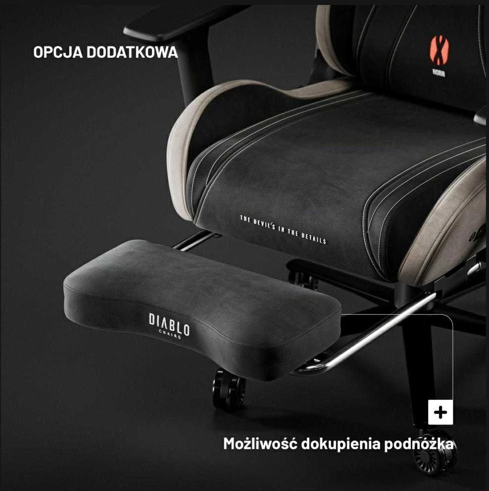 Diablo Chairs Diablo X-Horn 2.0 Normal Size Camel Juodas ergonominė kėdė