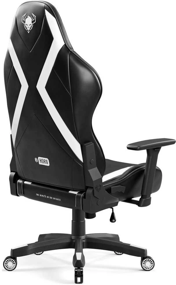 Žaidimų kėdė Diablo X-Horn 2.0 Gaming Chair Normal, Juodos/Baltos