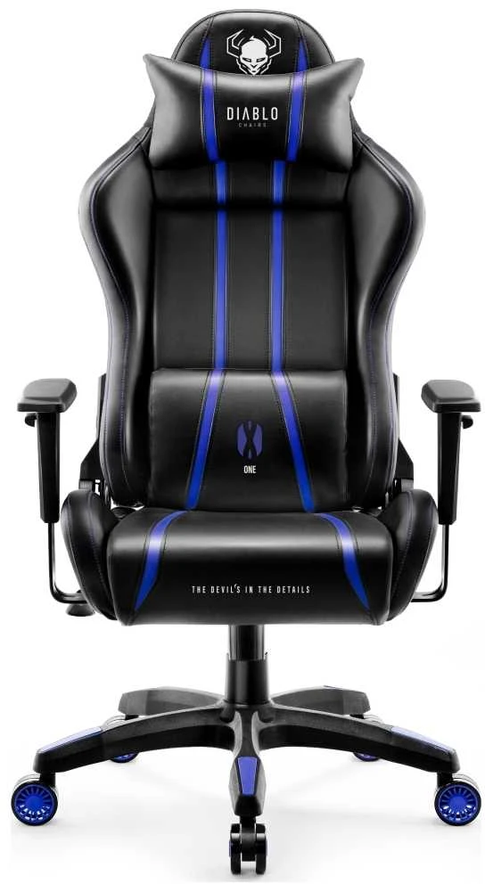 Žaidimų kėdė Diablo X-One 2.0 Gaming Chair Normal, Juoda-mėlyna