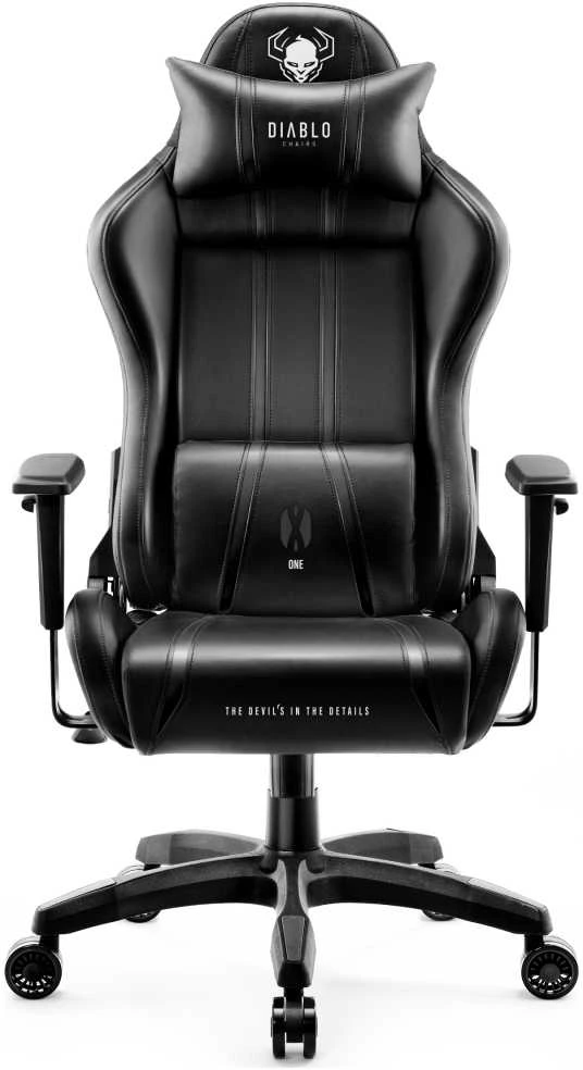 Žaidimų kėdė Diablo X-One 2.0 Gaming Chair Normal, Juodos spalvos