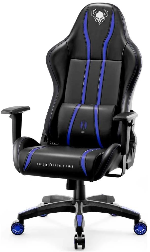 Žaidimų kėdė Diablo X-One 2.0 Gaming Chair Normal, Juoda-mėlyna