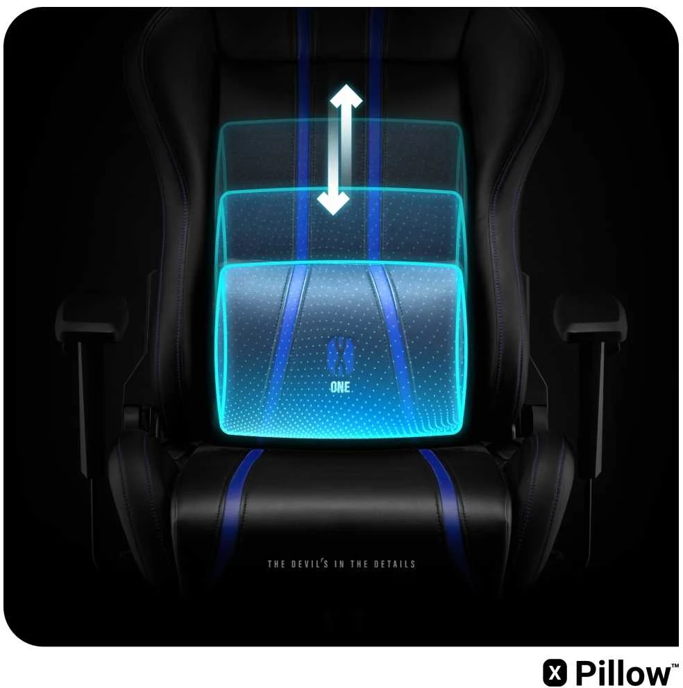 Žaidimų kėdė Diablo X-One 2.0 Gaming Chair Normal, Juoda-mėlyna