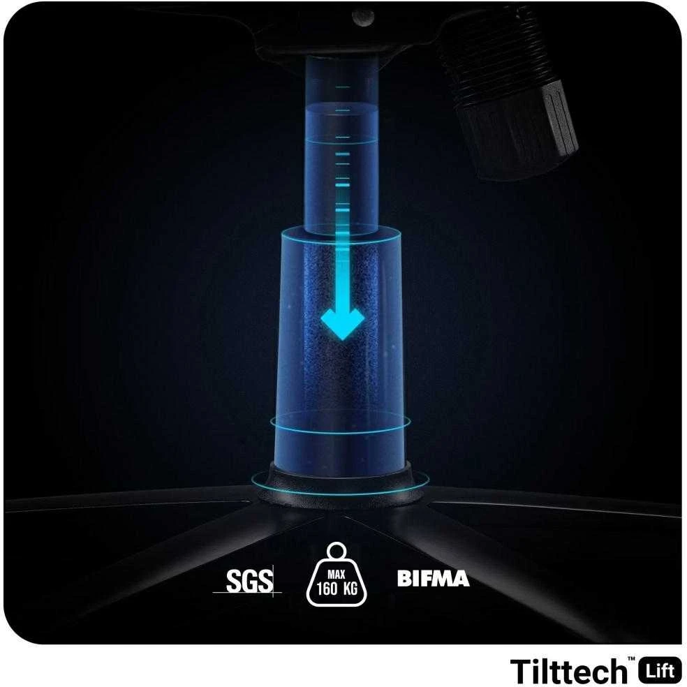 Diablo Chairs Žaidimų kėdė Diablo X-Player 2.0 Gaming Chair King Size, Juoda-raudona