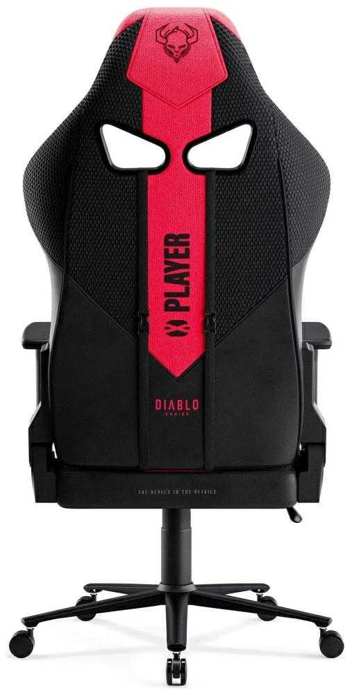 Diablo Chairs Žaidimų kėdė Diablo X-Player 2.0 Gaming Chair King Size, Juoda-raudona