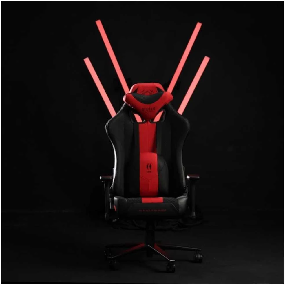 Žaidimų kėdė Diablo X-Player 2.0 Gaming Chair Normal, Juoda-raudona