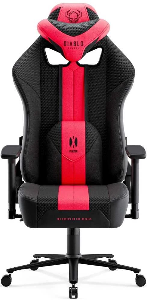 Žaidimų kėdė Diablo X-Player 2.0 Gaming Chair Normal, Juoda-raudona