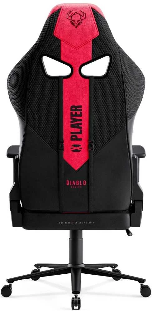 Žaidimų kėdė Diablo X-Player 2.0 Gaming Chair Normal, Juoda-raudona