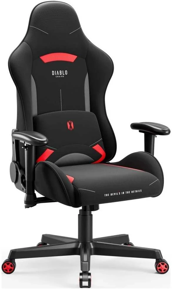 Žaidimų kėdė Diablo Chairs X-Starter juodai-raudonas