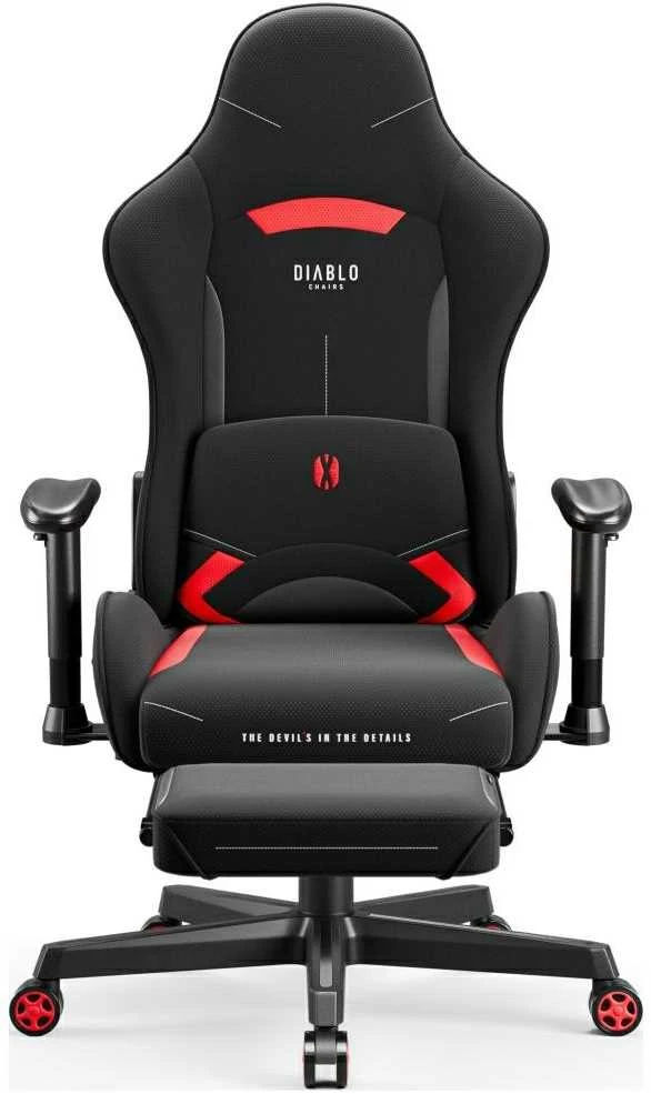 Žaidimų kėdė Diablo Chairs X-Starter juodai-raudonas