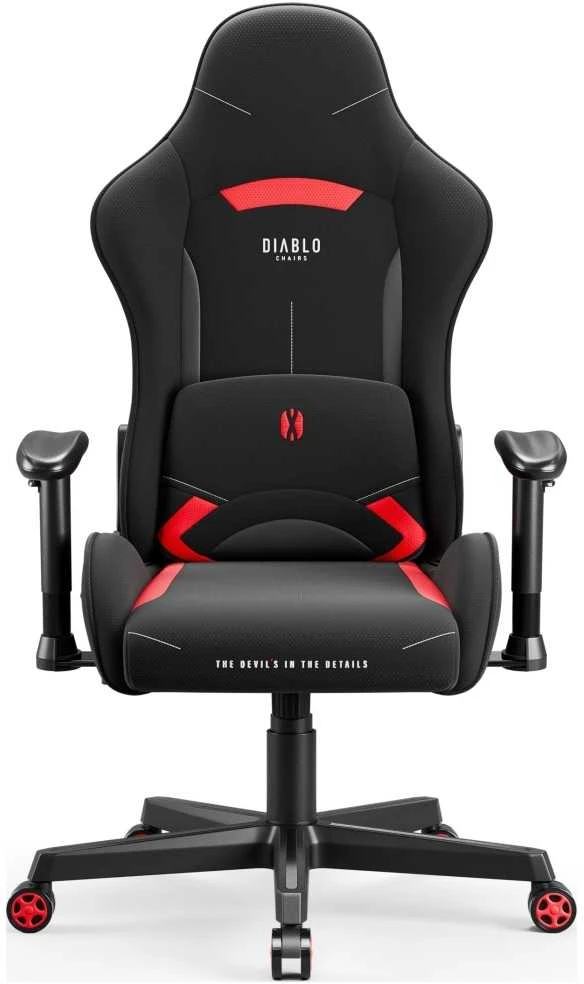 Žaidimų kėdė Diablo Chairs X-Starter juodai-raudonas