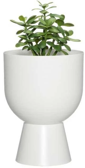 4Living Gėlių vazonas Nala 25,5 cm matinis baltas