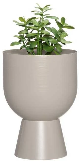 4Living Gėlių vazonas "Nala" 25,5 cm šviesiai pilkos spalvos