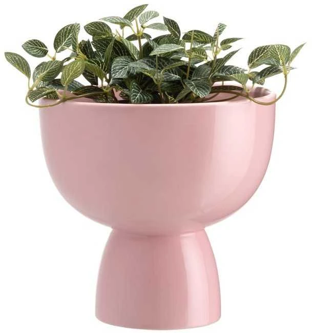 4Living Gėlių vazonas Puodelis 20 cm rožinės spalvos