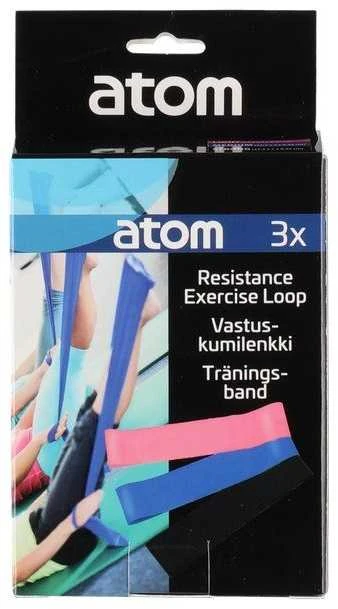 ATOM Pasipriešinimo juosta-žiedas, 3 vnt.