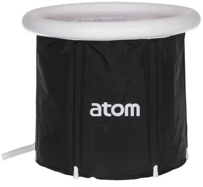 Atom Ledo vonia su dangčiu 75x75 cm