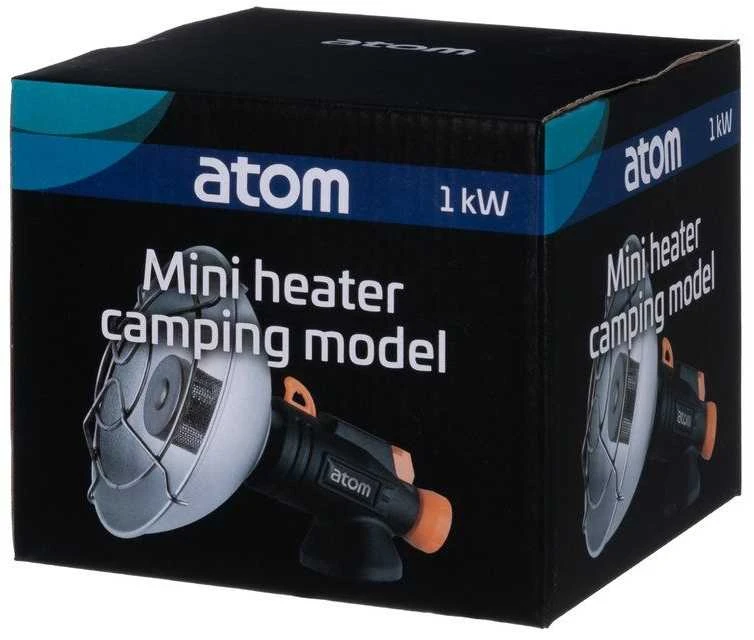 Turistinis šildytuvas Atom 1 kW, dujinis
