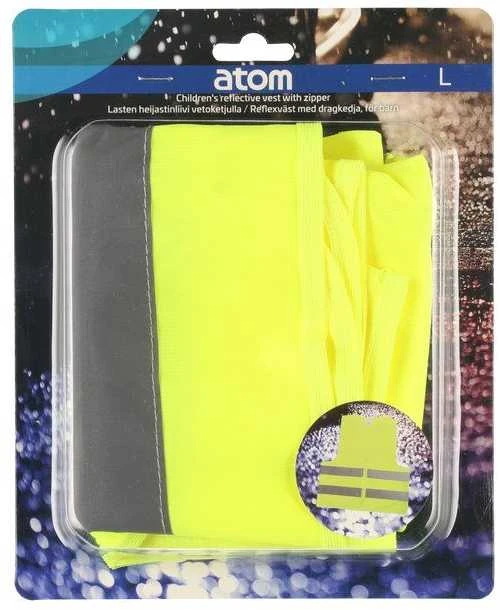 ATOM Šviesą atspindinti liemenė vaikams L 9-12 metų