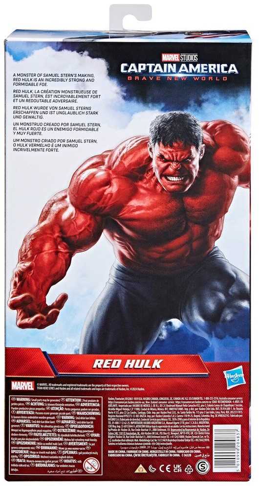 Hasbro AVENGERS CAPTAIN AMERICA DELUXE blogiuko figūrėlė TITAN, 30 cm