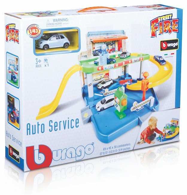 BBURAGO 1:43 rinkinys auto servisas Street Fire, 18-30039