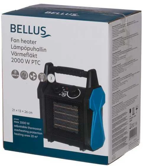 Bellus Ventiliatoriaus šildytuvas 2000 W PTC