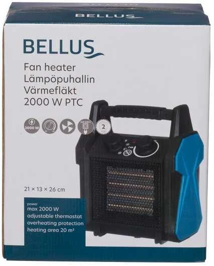 Bellus Ventiliatoriaus šildytuvas 2000 W PTC