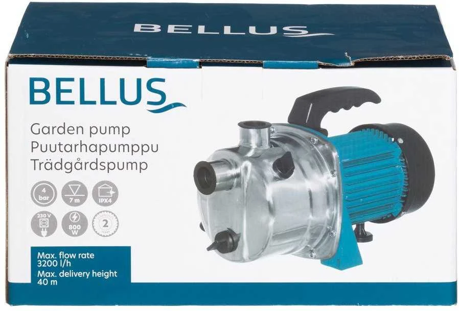 Bellus Sodo vandens siurblys 800 W nerūdijantis