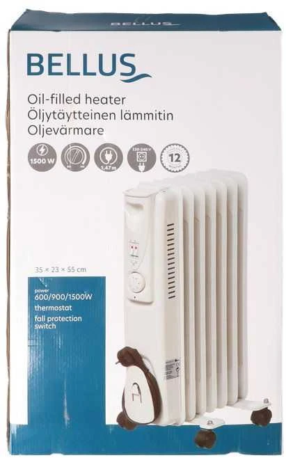 Bellus Alyvos šildytuvas 1500W