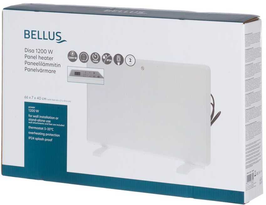 Bellus Skydinis šildytuvas Disa 1200 W IP24