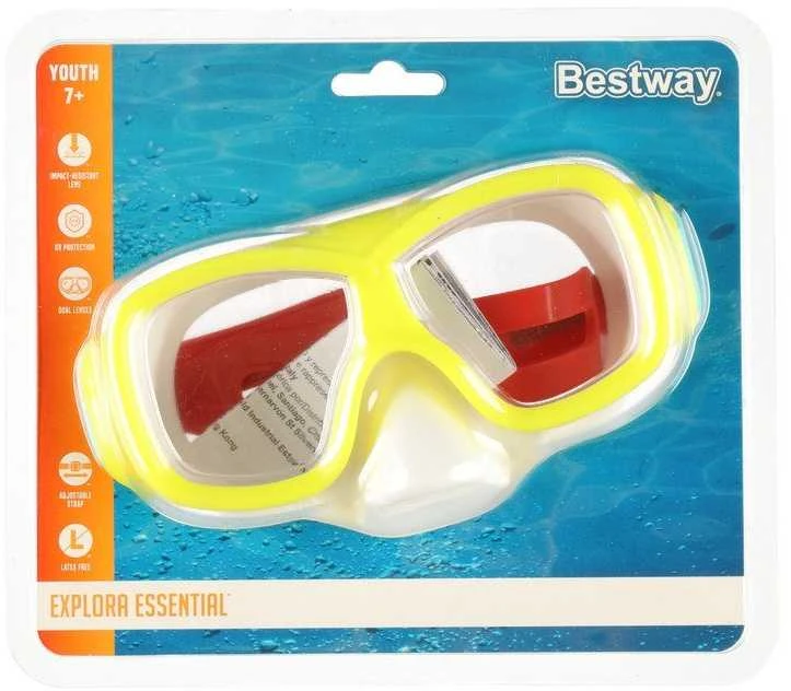 Bestway plaukimo ir nardymo kaukė AQUANAUT 22039