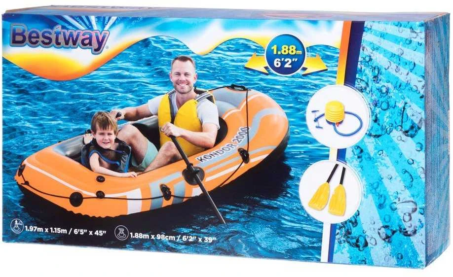 Bestway 61062 pripučiama valtis Kelionėms / poilsiui