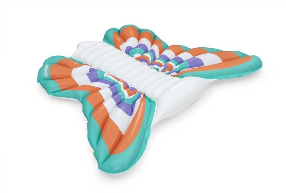 Bestway Pripučiamas paplūdimio čiužinys - didelis vandens gultas BUTTERFLY 193x176cm 43963