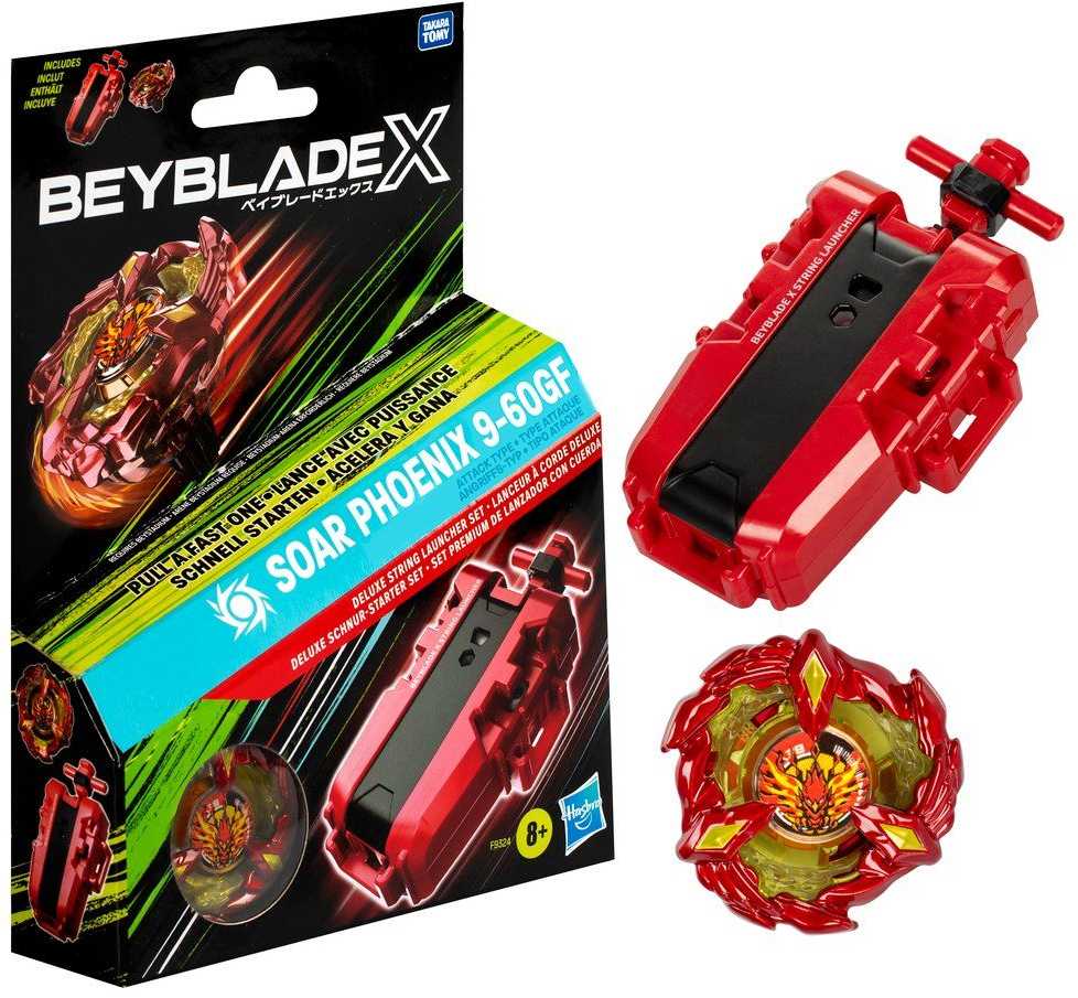BEYBLADE X Rinkinys su paleidėju „Beyblade X“ aprašymas - Prekės nuotrauka