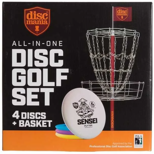 Diskgolfo taikinio rinkinys DISCMANIA su diskais